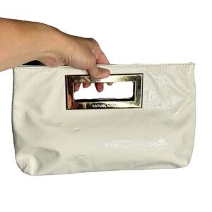 Michael Kors leather clutch bag